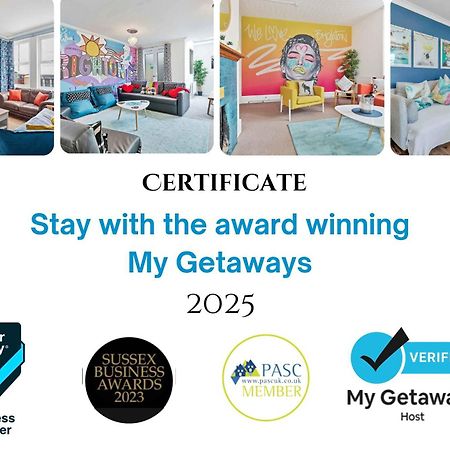 Queens Mile 1 With Free Parking By My Getaways Hove Buitenkant foto